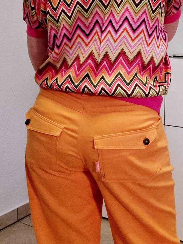 Nurja 40 Asymmetrische Tasche Orange
