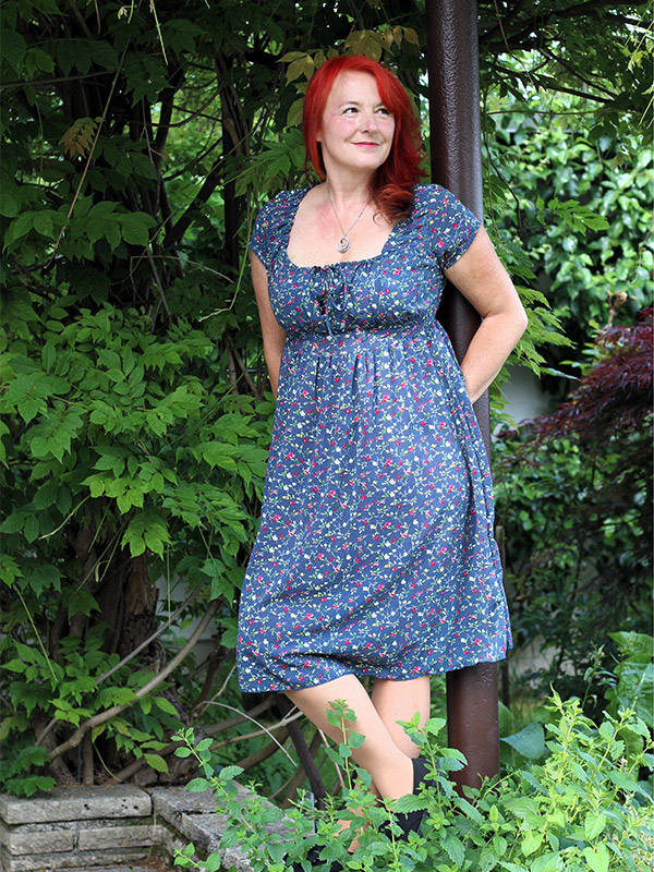 KATRICE 42 Gerafft Blau