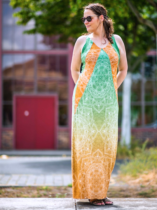 Xana 40 Maxi Gruen Orange 3