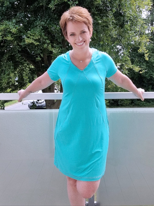 Xana 40 Petite Raglan Blau 2