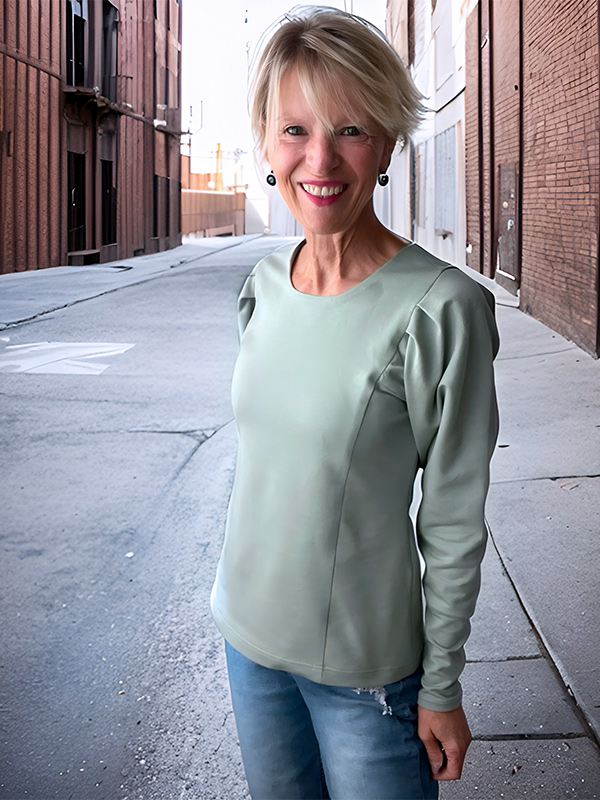 ALIRA 34 Falten Gruen