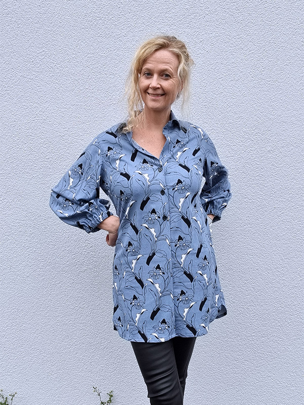 CORA 40 FBA Lang Mit Raffärmel