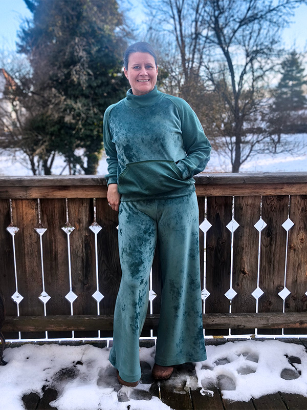 Chillou 40 Samt Gruen 1