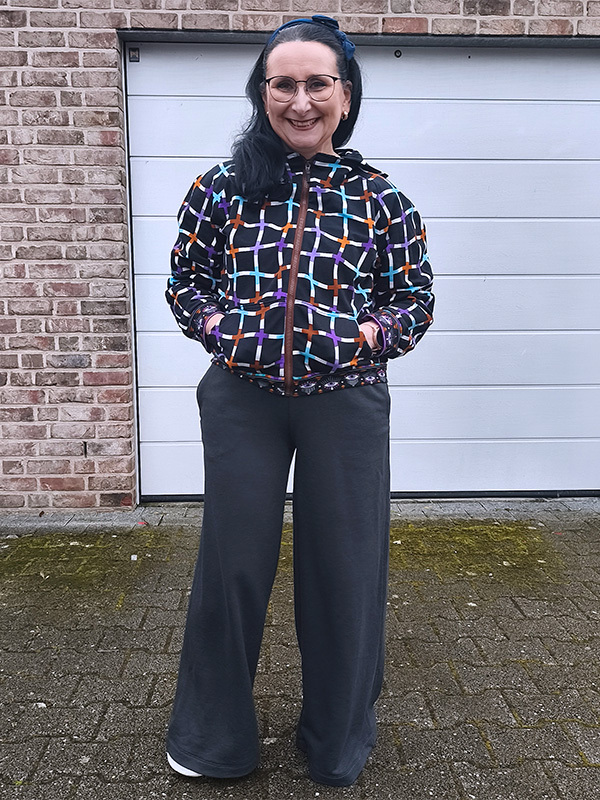 Chillou 42 Schwarz Gemustert 2