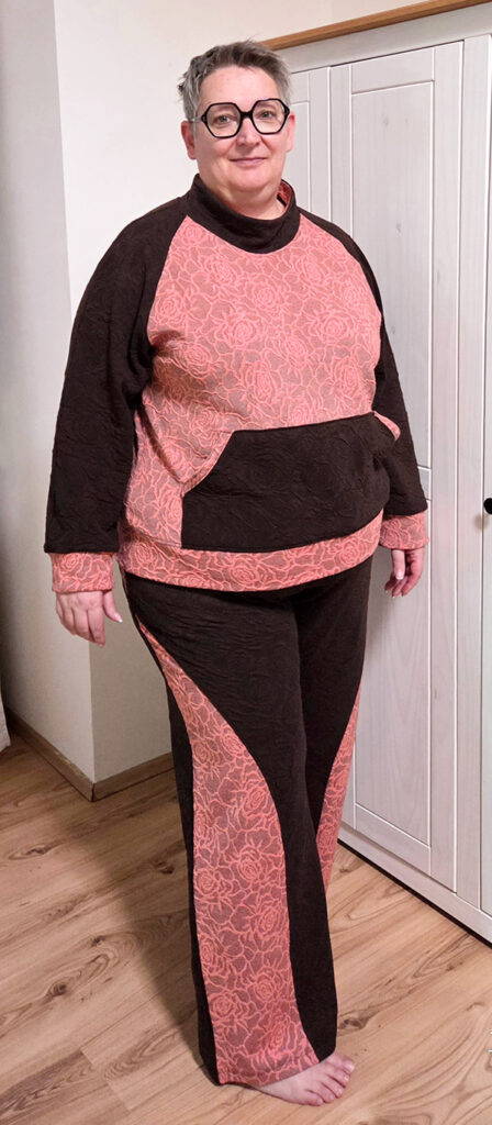 Chillou 52 54 Schwarz Rosa