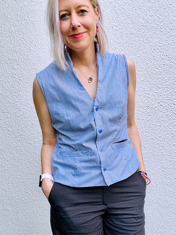 NAIRA 38 NAIRO Blau Gestreift 3