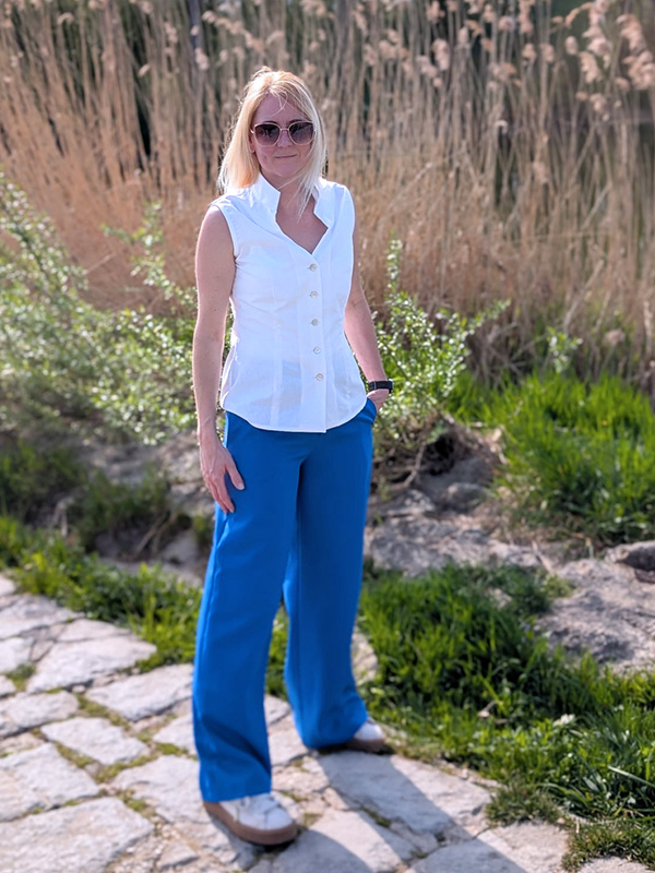 NAIRA 38 ärmellos NAIRO 40 BLAU 3