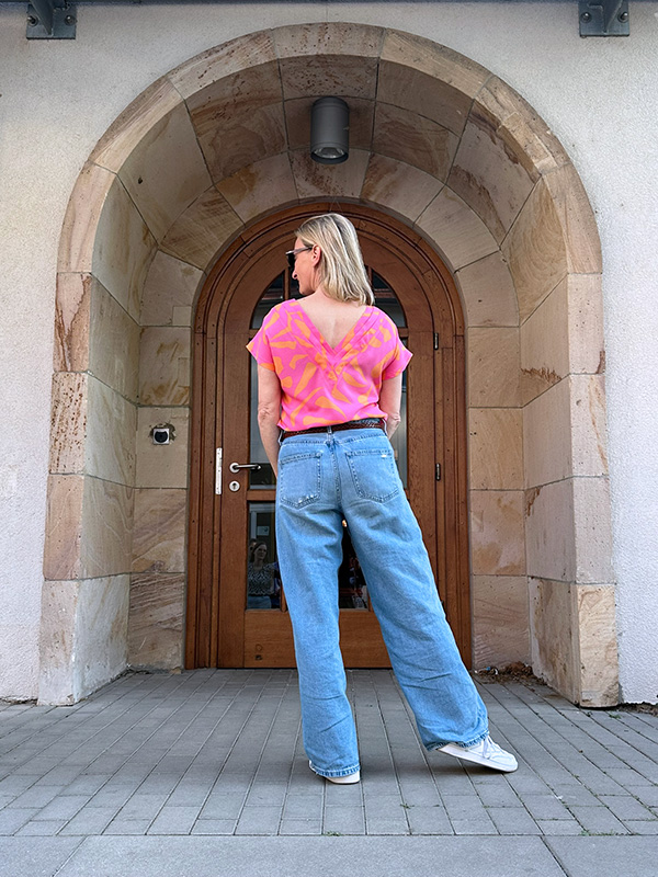 AMICA 38 Bunt Mit Bandausschnitt Hinten