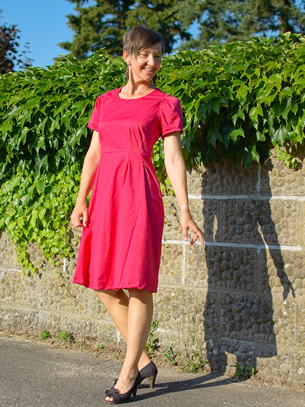 Morgane 40 Baumwolle Rot