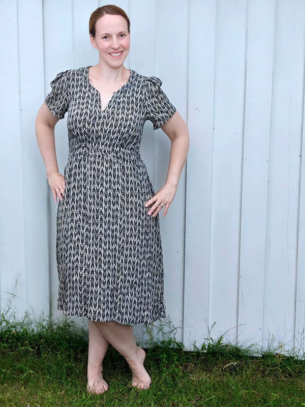 Morgane 40 Faltenärmel