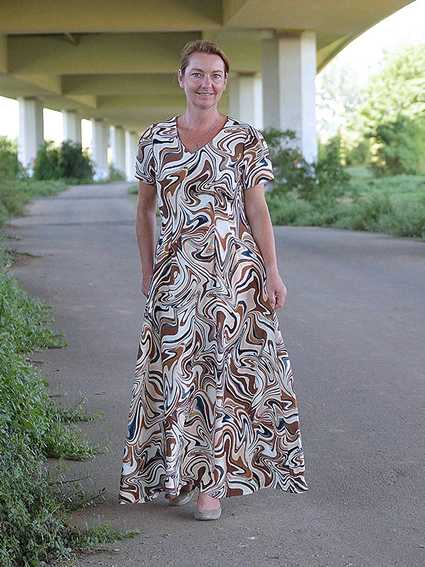 Morgane 40 P Leinenviskose Erdtöne