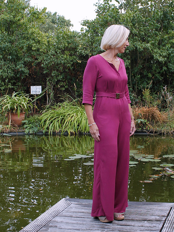 Enora 42 Fuchsia 3 4 Aermel Guertel